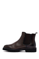 Male Brown Leather Chelsea Boots | Derimod Male Brown Leather Chelsea Boots | Derimod