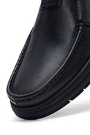 Erkek Siyah Deri Casual Loafer | Derimod Erkek Siyah Deri Casual Loafer | Derimod