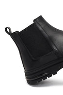 Men's Black Leather Chelsea Boot | Derimod Men's Black Leather Chelsea Boot | Derimod