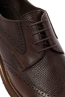 Men's Brown Lace Up Leather Casual Shoes | Derimod Men's Brown Lace Up Leather Casual Shoes | Derimod