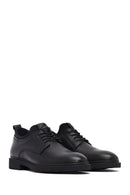 Men's Black Lace Up Leather Casual Shoes | Derimod Men's Black Lace Up Leather Casual Shoes | Derimod