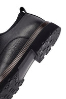 Men's Black Lace-up Leather Casual Shoes | Derimod Men's Black Lace-up Leather Casual Shoes | Derimod