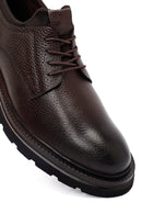 Men's Brown Lace-Up Leather Casual Shoes | Derimod Men's Brown Lace-Up Leather Casual Shoes | Derimod