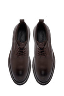 Men's Brown Lace-Up Leather Casual Shoes | Derimod Men's Brown Lace-Up Leather Casual Shoes | Derimod