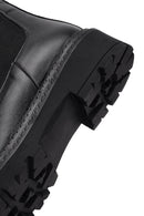 Women's Black Thick-Soled Chelsea Boot | Derimod Women's Black Thick-Soled Chelsea Boot | Derimod