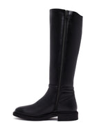Women's Black Zippered Boot | Derimod Women's Black Zippered Boot | Derimod