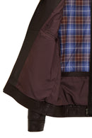 Felibe Men Brown Leather Jacket | Derimod Felibe Men Brown Leather Jacket | Derimod