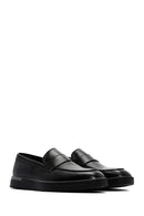 Men's Black Leather Casual Loafer | Derimod Men's Black Leather Casual Loafer | Derimod