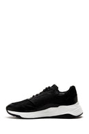 Erkek Siyah Deri Sneaker | Derimod Erkek Siyah Deri Sneaker | Derimod