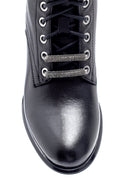 Women's Leather Lacing Detailed Boots | Derimod Women's Leather Lacing Detailed Boots | Derimod