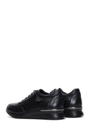 Kadın Siyah Deri Casual Sneaker | Derimod Kadın Siyah Deri Casual Sneaker | Derimod