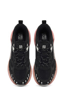 Derimod Studio Women's Black Lace-Up Thick-Soled Sneaker | Derimod Derimod Studio Women's Black Lace-Up Thick-Soled Sneaker | Derimod