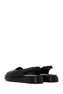 Kadın Siyah Deri Comfort Sandalet | Derimod Kadın Siyah Deri Comfort Sandalet | Derimod