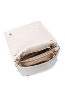 Women's Cream Quilted Shoulder Bag | Derimod Women's Cream Quilted Shoulder Bag | Derimod