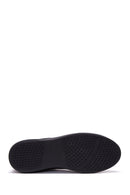 Erkek Siyah Deri Sneaker | Derimod Erkek Siyah Deri Sneaker | Derimod