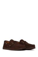 Woman Brown Lace-Up Suede Casual Shoes | Derimod Woman Brown Lace-Up Suede Casual Shoes | Derimod