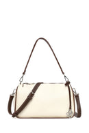 Woman Cream Long-Strap Shoulder Bag | Derimod Woman Cream Long-Strap Shoulder Bag | Derimod