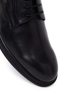 Male Black Lace-Up Leather Classic Shoes | Derimod Male Black Lace-Up Leather Classic Shoes | Derimod