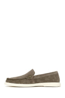 Erkek Mint Yeşili Süet Deri Loafer | Derimod Erkek Mint Yeşili Süet Deri Loafer | Derimod