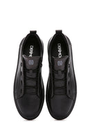 Erkek Siyah Deri Sneaker | Derimod Erkek Siyah Deri Sneaker | Derimod