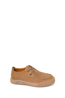 Male Beige Lace-Up Thick-Soled Suede Leather Casual Shoes | Derimod Male Beige Lace-Up Thick-Soled Suede Leather Casual Shoes | Derimod