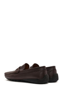Erkek Kahverengi Deri Loafer | Derimod Erkek Kahverengi Deri Loafer | Derimod
