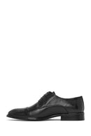 Men's Black Laced Leather Classic Shoes | Derimod Men's Black Laced Leather Classic Shoes | Derimod