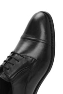 Men's Black Laced Leather Classic Shoes | Derimod Men's Black Laced Leather Classic Shoes | Derimod