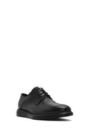 Men's Black Lace-up Leather Casual Shoes | Derimod Men's Black Lace-up Leather Casual Shoes | Derimod