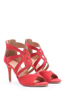 Women's Suede Heeled Shoes | Derimod Women's Suede Heeled Shoes | Derimod