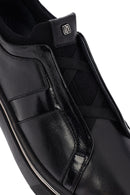 Male Black Leather Sneakers | Derimod Male Black Leather Sneakers | Derimod