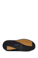 Erkek Vizon Bağcıklı Nubuk Deri Sneaker | Derimod Erkek Vizon Bağcıklı Nubuk Deri Sneaker | Derimod