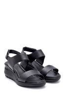 Women's Leather Thick Soled Sandals | Derimod Women's Leather Thick Soled Sandals | Derimod