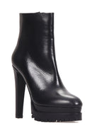Women's Heeled Leather Boots | Derimod Women's Heeled Leather Boots | Derimod