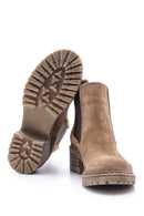 Women's Suede Leather Boots | Derimod Women's Suede Leather Boots | Derimod