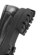 Kadın Siyah Toka Detaylı Deri Maskülen Loafer | Derimod Kadın Siyah Toka Detaylı Deri Maskülen Loafer | Derimod