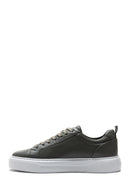 Men's Leather Perforated Sneaker | Derimod Men's Leather Perforated Sneaker | Derimod
