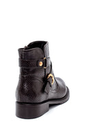 Women's Snakeskin Patterned Boots | Derimod Women's Snakeskin Patterned Boots | Derimod