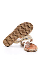 Women's Embroidered Sandals | Derimod Women's Embroidered Sandals | Derimod