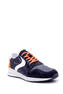 Men's Suede Detailed Sneaker | Derimod Men's Suede Detailed Sneaker | Derimod