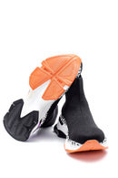 Women's Thick Colored Sole Sock Boots | Derimod Women's Thick Colored Sole Sock Boots | Derimod