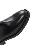 Women's Black Leather Boots | Derimod Women's Black Leather Boots | Derimod
