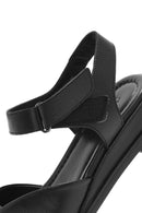 Women's Black Strappy Leather Sandals | Derimod Women's Black Strappy Leather Sandals | Derimod