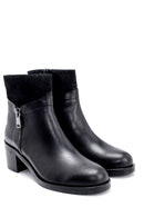 Women's Leather Heeled Boots | Derimod Women's Leather Heeled Boots | Derimod