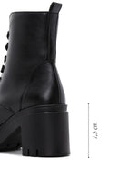 Women's Black Thick Heeled Boots | Derimod Women's Black Thick Heeled Boots | Derimod