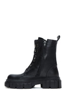 Women's Black Leather Boots | Derimod Women's Black Leather Boots | Derimod