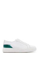 Erkek Beyaz Deri Sneaker | Derimod Erkek Beyaz Deri Sneaker | Derimod