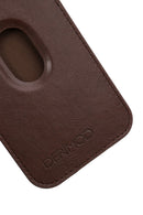 Male Brown Leather Magnetic Wallet | Derimod Male Brown Leather Magnetic Wallet | Derimod