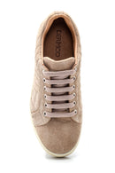 Kadın Deri Süet Sneaker | Derimod Kadın Deri Süet Sneaker | Derimod