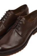 Men's Brown Lace-Up Leather Casual Shoes | Derimod Men's Brown Lace-Up Leather Casual Shoes | Derimod